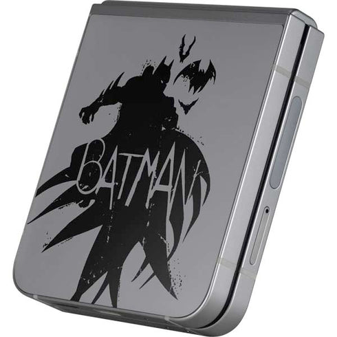 DC Comics Batman Silhouette Art Galaxy Z Flip6 Skin