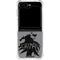 DC Comics Batman Silhouette Art Galaxy Z Flip6 Clear Case