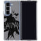 DC Comics Batman Silhouette Art Galaxy Z Fold5 5G Clear Case