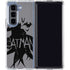 DC Comics Batman Silhouette Art Galaxy Z Fold5 5G Clear Case