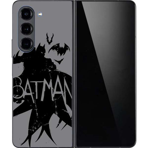 DC Comics Batman Silhouette Art Galaxy Z Fold5 5G Skin