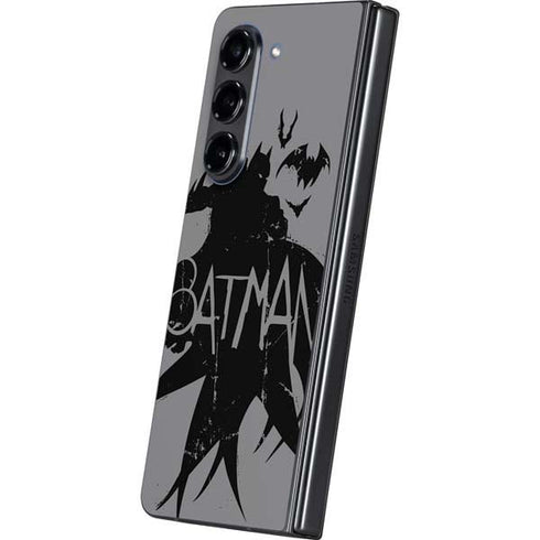 DC Comics Batman Silhouette Art Galaxy Z Fold5 5G Skin