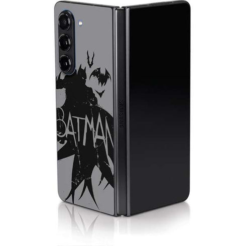 DC Comics Batman Silhouette Art Galaxy Z Fold5 5G Skin