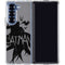DC Comics Batman Silhouette Art Galaxy Z Fold6 Clear Case