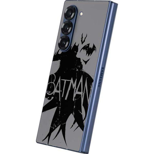 DC Comics Batman Silhouette Art Galaxy Z Fold6 Skin
