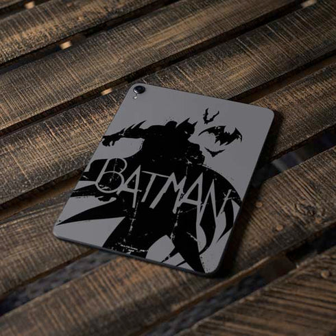 DC Comics Batman Silhouette Art Apple iPad Pro Skin