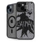 DC Comics Batman Silhouette Art iPhone 15 Kickstand Case