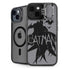 DC Comics Batman Silhouette Art iPhone 15 Kickstand Case