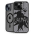 DC Comics Batman Silhouette Art iPhone 15 Plus Kickstand Case