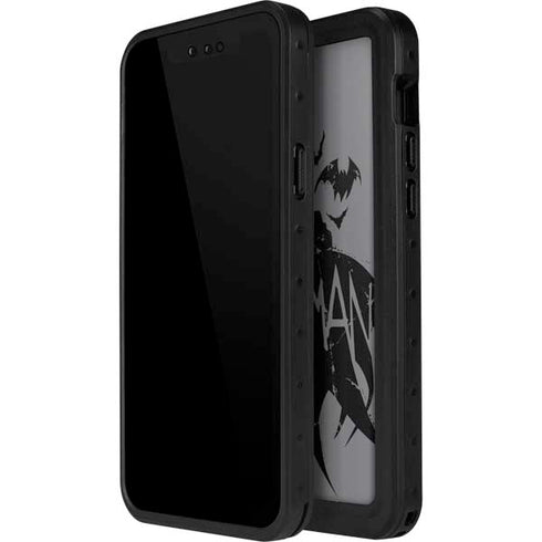 DC Comics Batman Silhouette Art iPhone 15 Pro Waterproof Case