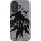 DC Comics Batman Silhouette Art iPhone 16 Impact Case