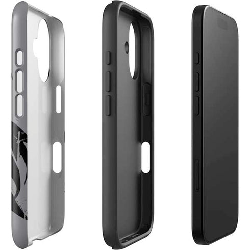 DC Comics Batman Silhouette Art iPhone 16 Impact Case
