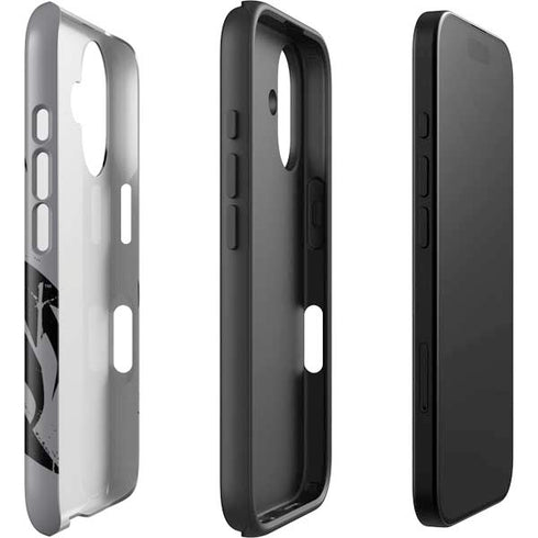 DC Comics Batman Silhouette Art iPhone 16 Plus Impact Case