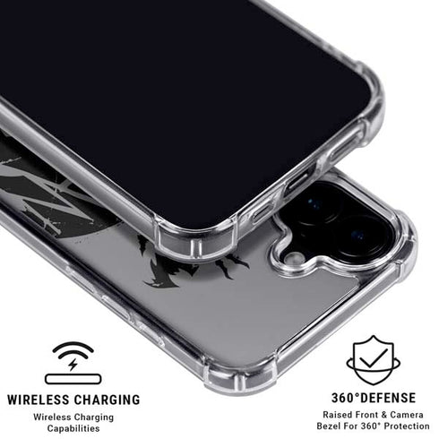 DC Comics Batman Silhouette Art iPhone 16 Plus MagSafe Case