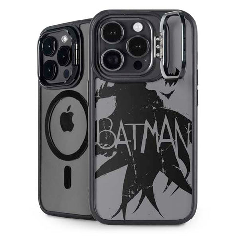DC Comics Batman Silhouette Art iPhone 16 Pro Max Kickstand Case
