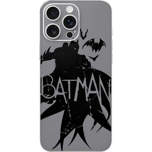 DC Comics Batman Silhouette Art iPhone 16 Pro Max Skin
