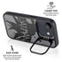 DC Comics Batman Silhouette Art iPhone 16e Kickstand Case