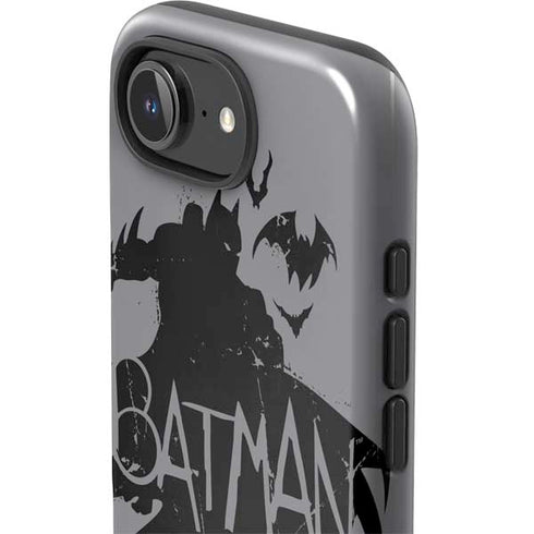 DC Comics Batman Silhouette Art iPhone 16e Impact Case