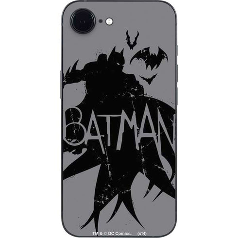 DC Comics Batman Silhouette Art iPhone 16e Skin