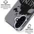DC Comics Batman Silhouette Art iPhone 17 Clear Case