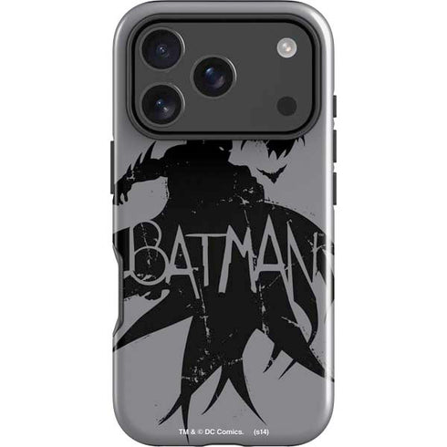 DC Comics Batman Silhouette Art iPhone 18 Pro Impact Case