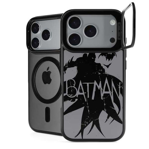DC Comics Batman Silhouette Art iPhone 18 Pro Kickstand Case