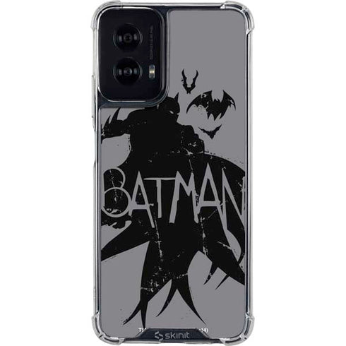 DC Comics Batman Silhouette Art Moto G Power 5G (2024) Clear Case