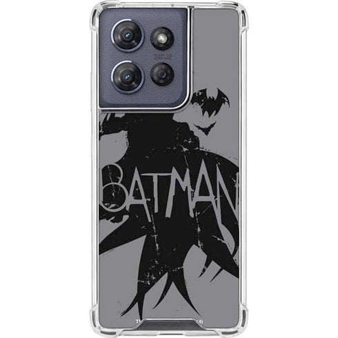 DC Comics Batman Silhouette Art Moto G Stylus 5G (2025) Clear Case