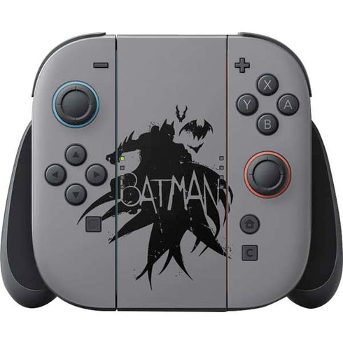DC Comics Batman Silhouette Art Nintendo Skins
