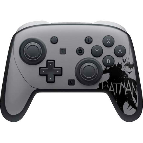 DC Comics Batman Silhouette Art Nintendo Switch 2 (2025) Pro Controller Skin