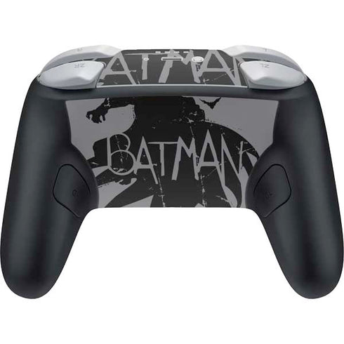 DC Comics Batman Silhouette Art Nintendo Switch 2 (2025) Pro Controller Skin