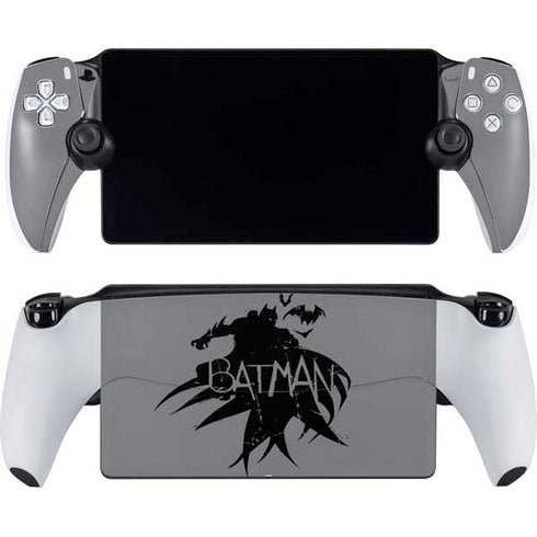 DC Comics Batman Silhouette Art PlayStation Portal Remote Player Skin