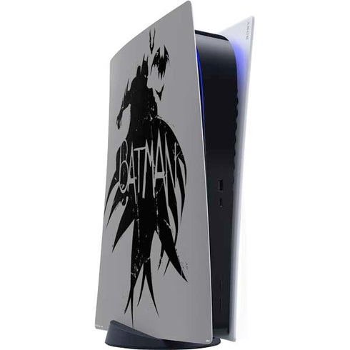 DC Comics Batman Silhouette Art PlayStation PS5 Skins