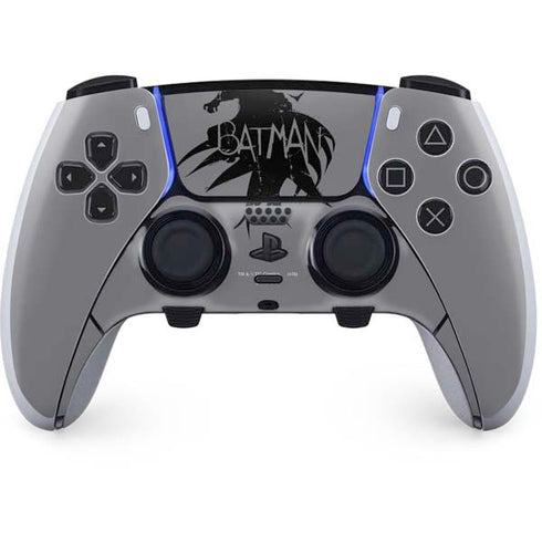 DC Comics Batman Silhouette Art PS5 DualSense Edge Pro Controller Skin