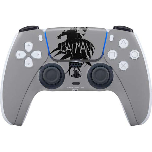 DC Comics Batman Silhouette Art PlayStation PS5 Skins