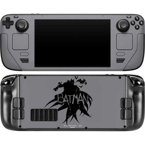 DC Comics Batman Silhouette Art Steam Deck Handheld Gaming Computer OLED Skin