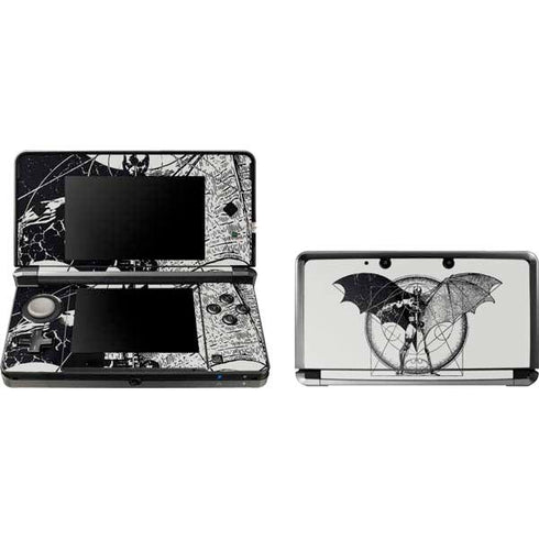 DC Comics Batman Skeleton diagram Art 3DS (2011) Skin