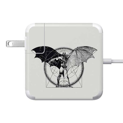 DC Comics Batman Skeleton diagram Art 85W Power Adapter (15 and 17 inch MacBook Pro Charger) Skin