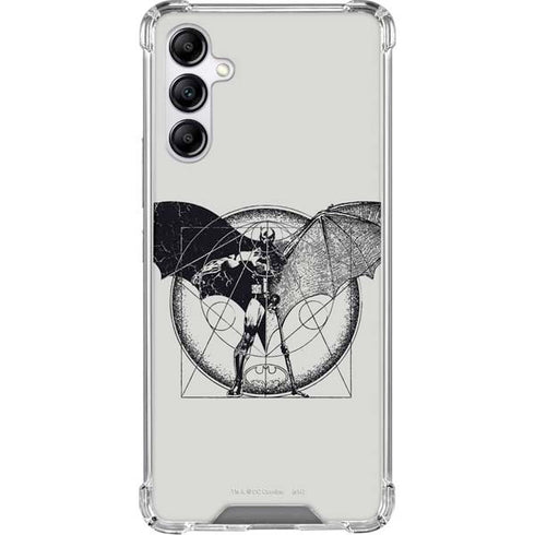 DC Comics Batman Skeleton diagram Art Gabb Phone 4 Clear Case