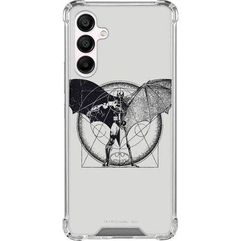 DC Comics Batman Skeleton diagram Art Galaxy A16 5G Clear Case