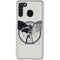 DC Comics Batman Skeleton diagram Art Galaxy A21 Clear Case