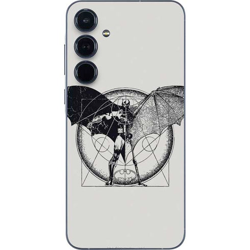 DC Comics Batman Skeleton diagram Art Galaxy A35 5G Skin