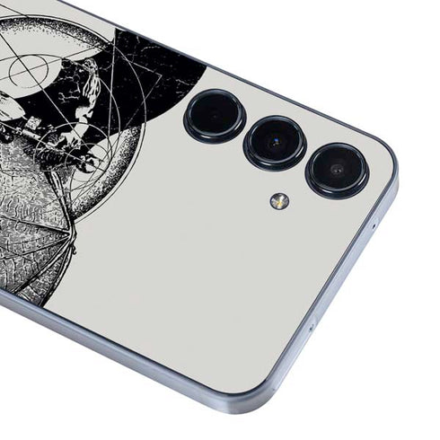 DC Comics Batman Skeleton diagram Art Galaxy A35 5G Skin