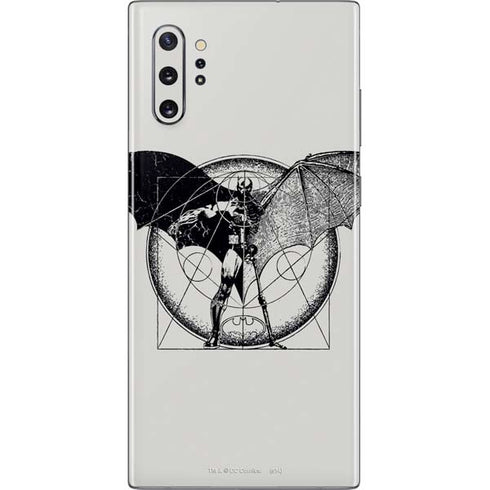 DC Comics Batman Skeleton diagram Art Galaxy Note 10 Plus Skin