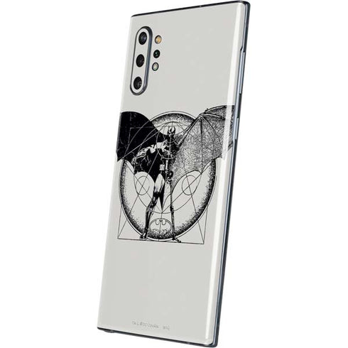 DC Comics Batman Skeleton diagram Art Galaxy Note 10 Plus Skin