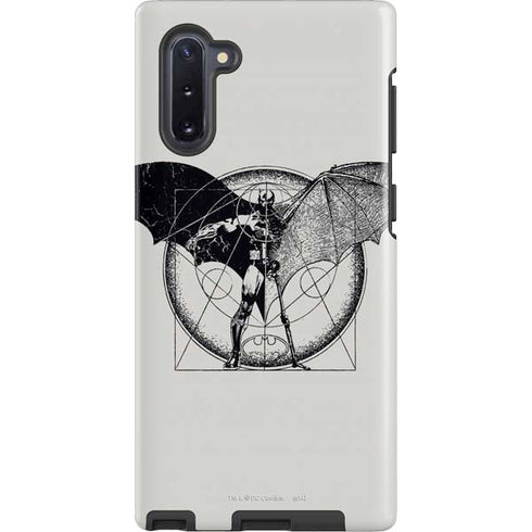 DC Comics Batman Skeleton diagram Art Galaxy Note 10 Pro Case