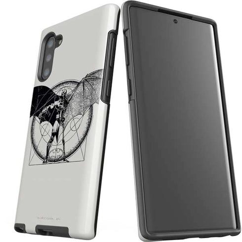 DC Comics Batman Skeleton diagram Art Galaxy Note 10 Pro Case