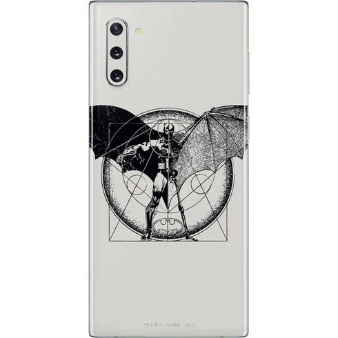 DC Comics Batman Skeleton diagram Art Galaxy Note 10 Skin