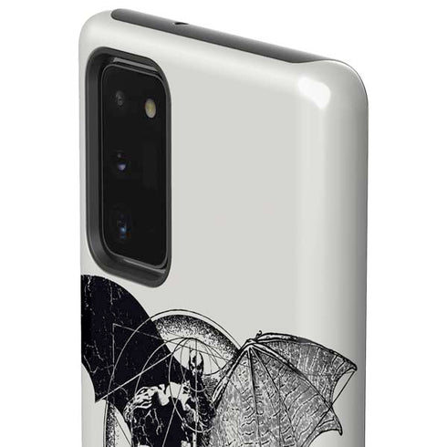 DC Comics Batman Skeleton diagram Art Galaxy Note20 5G Pro Case