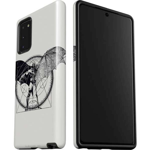 DC Comics Batman Skeleton diagram Art Galaxy Note20 5G Pro Case